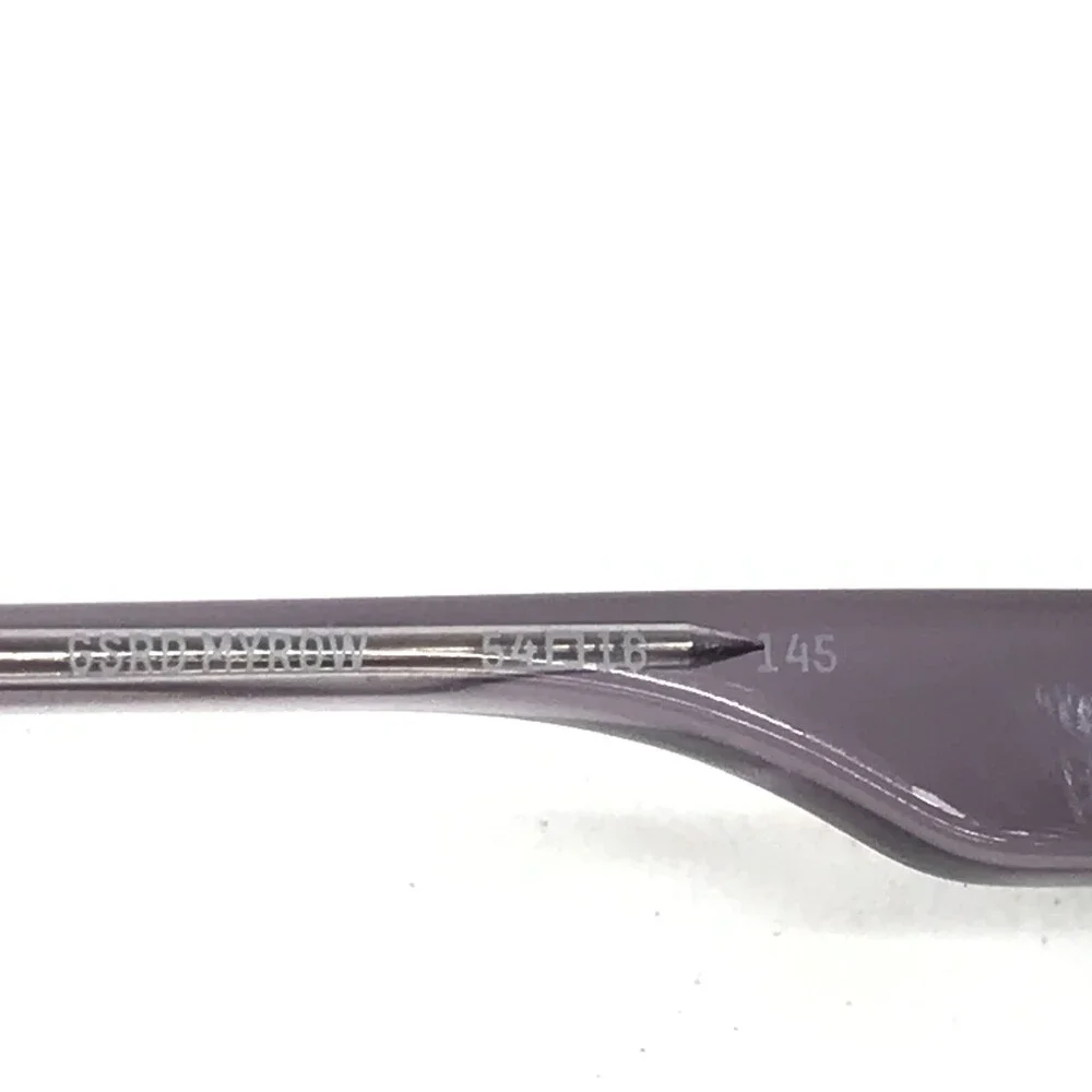 G-Star Raw Eyeglasses Frame GSRD MYROW Transparent Gray Round Full Rim 54-16-145